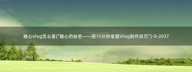 糖心vlog免费版