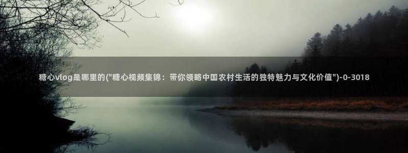 糖心vlog视频免费